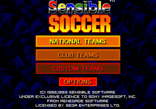 Sensible Soccer (Europe) (En,Fr,De,It)